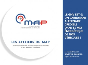 Les actes de l’atelier du MAP sur le GNV/bioGNV sont maintenant disponibles gratuitement