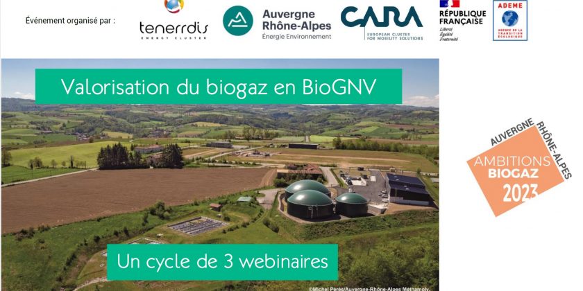 Visionnez, à votre rythme, les 3 séminaires web : « Du biogaz au bioGNV »