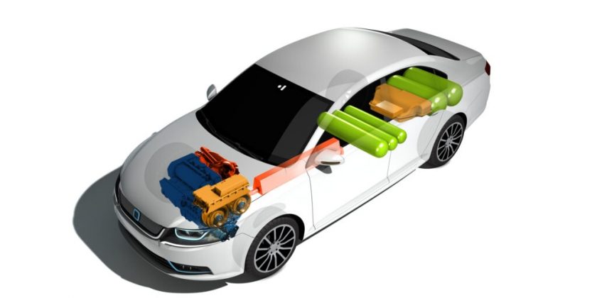 Les ingénieurs de l’IAV mettent au point un véhicule hybride GNV/électrique haute performance