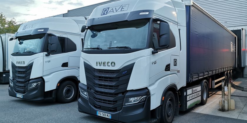 Un cinquantième tracteur IVECO GNC pour le Groupe RAVE