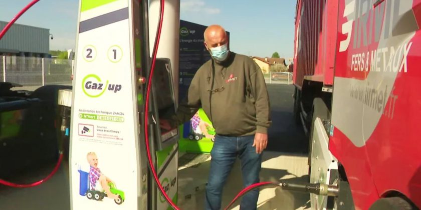 La première station GNV vient d’ouvrir en Dordogne : reportage France 3 !