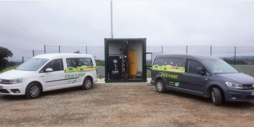 Le 10 septembre, inauguration de la 1ère station bioGNV à la ferme en autoconsommation et du 1er tracteur bioGNV de Bretagne