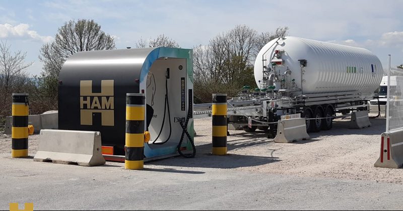 HAM a mis en service une station-service GNL à Montmarault dans l’Allier